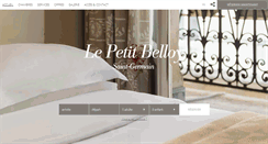 Desktop Screenshot of hotel-petit-belloy-saint-germain.com